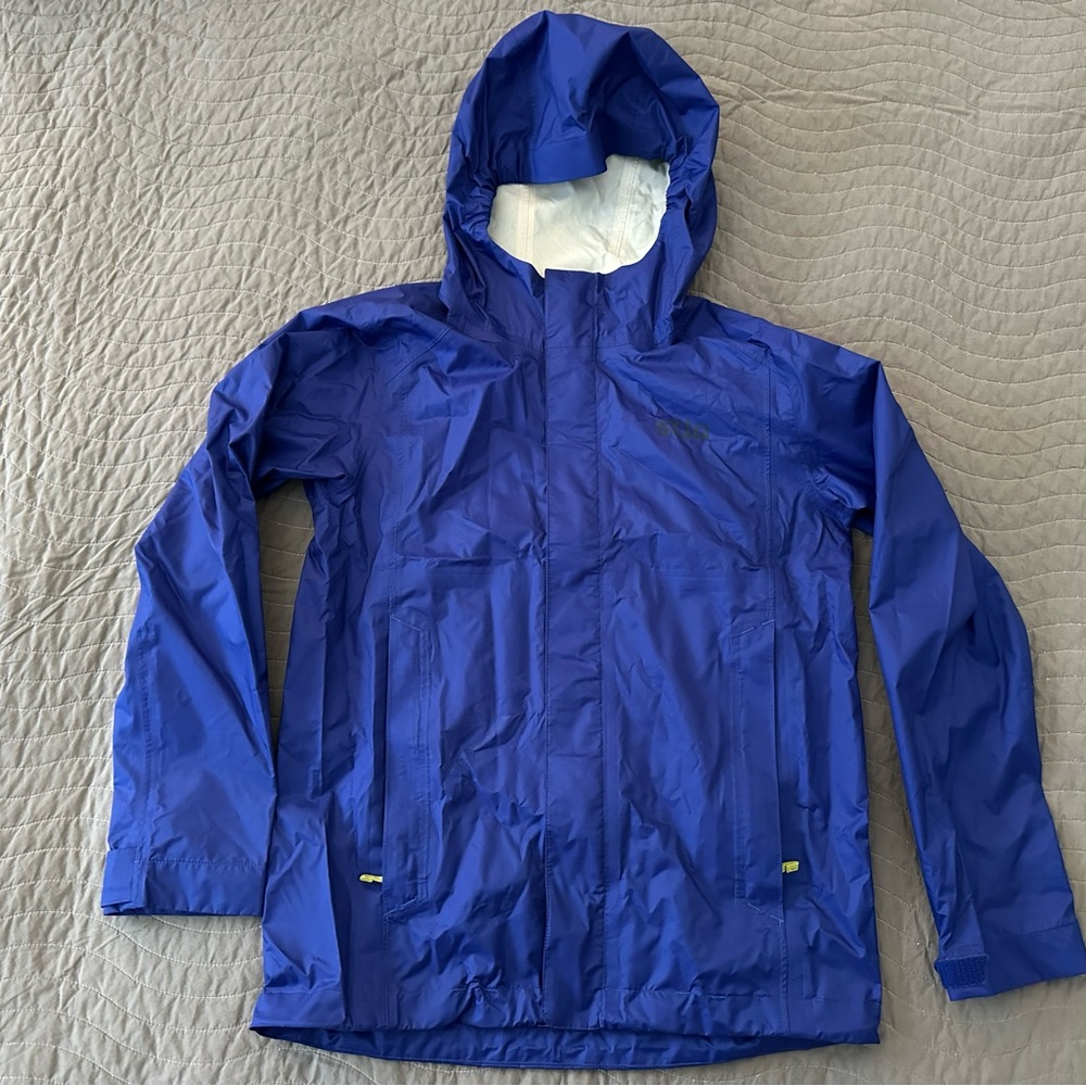 Stio Kids Blue Rain Jacket